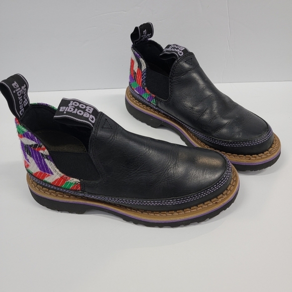 Georgia Giant Ankle Boots Oil and Skip Resistant 6 - Picture 10 of 10